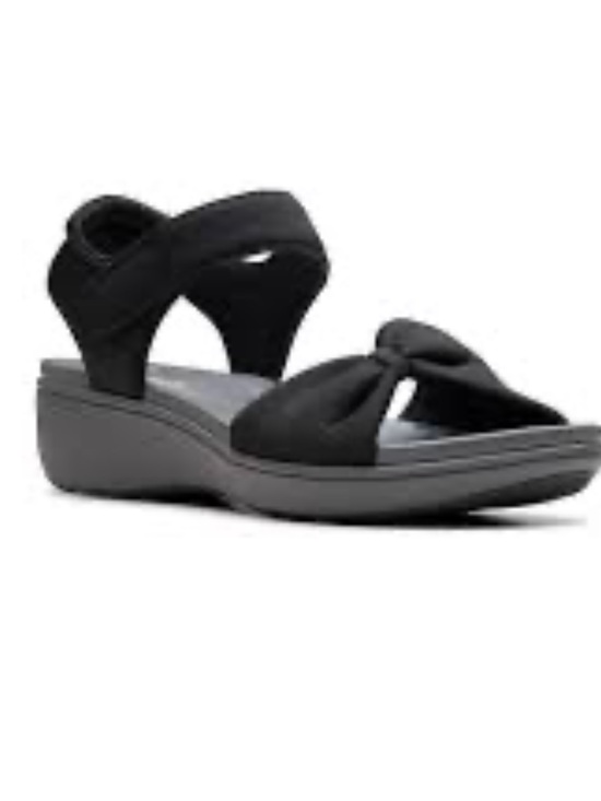 Clarks Shoes - Clarks Breeze Rae Sara Ankle Strap black cushioned Sandals Women’s Size 7.5 NEW